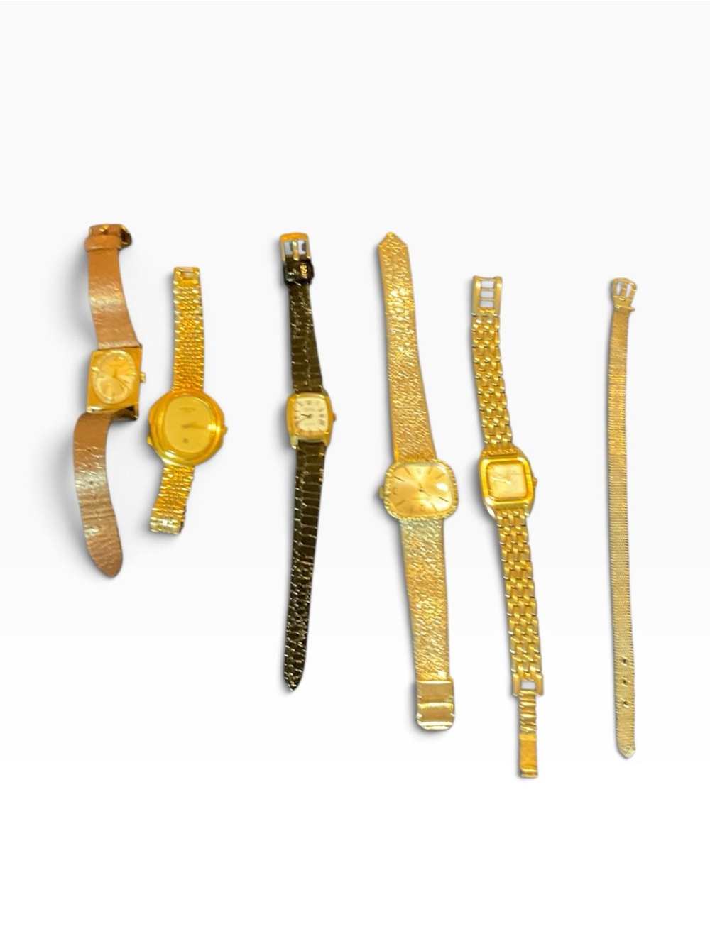 Gold Tone Women's Fashion Watch Lot - Gold Color